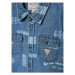Guess džínsová košeľa N3RH02 D4UE0 Modrá Regular Fit