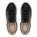 Calvin Klein Sneakersy Cupsole Lace Up W/Ml Lth HW0HW02119 Čierna