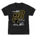 Boston Bruins pánske tričko David Pastrnak #88 OUTLINE 500 Level