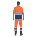 Cerva Monzon Pánske HI-VIS tričko 03040139 oranžová/navy