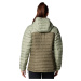 KHAKI DÁMSKA PREŠÍVANÁ BUNDA COLUMBIA WESTRIDGE HOODED DOWN JACKET 2051265349