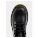 Čierne kožené členkové topánky Dr. Martens 1460