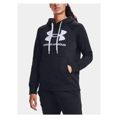 Mikina Under Armour Rival Fleece Logo Hoodie - čierna