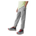 Chlapčenské tepláky 4F JUNIOR TROUSERS-JAW23TTROM411-27M-COLD LIGHT GREY MELANGE