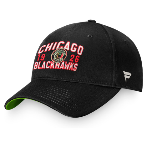 Chicago Blackhawks čiapka baseballová šiltovka True Classic Unstructured Adjustable black