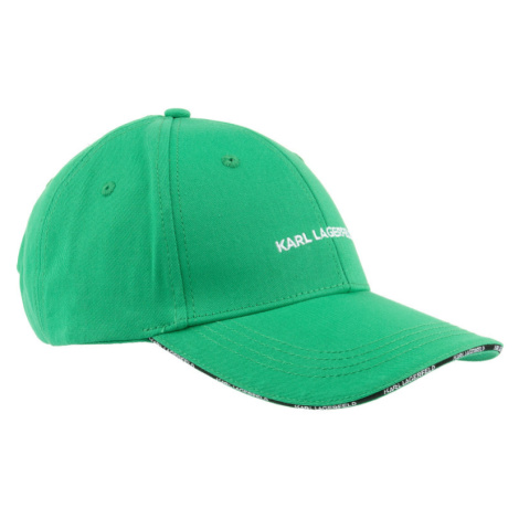 Šiltovka Karl Lagerfeld K/Essential Logo Cap Deep Mint