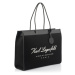 Kabelka Karl Lagerfeld Hotel Karl Ew Tote Black