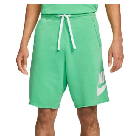 Nike CLUB ALUMNI HBR FT SHORT Pánske šortky, svetlo zelená, veľkosť