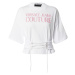 Versace Jeans Couture Tričko  rosé / biela