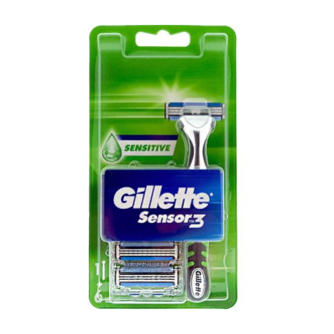 Gillette Sensor3 Sensitive strojček + 6 čepieľok