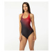 Aloha From Deer Woman's Anti-Social Bloodshot Open Back Swimsuit SSOB AFD775