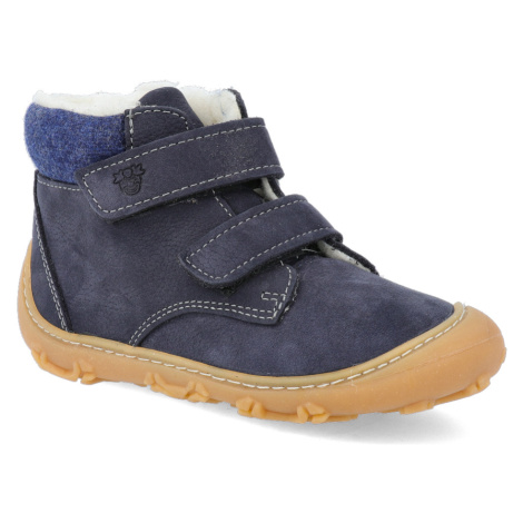Barefoot zimná obuv Ricosta - Pepino Nico See W blue