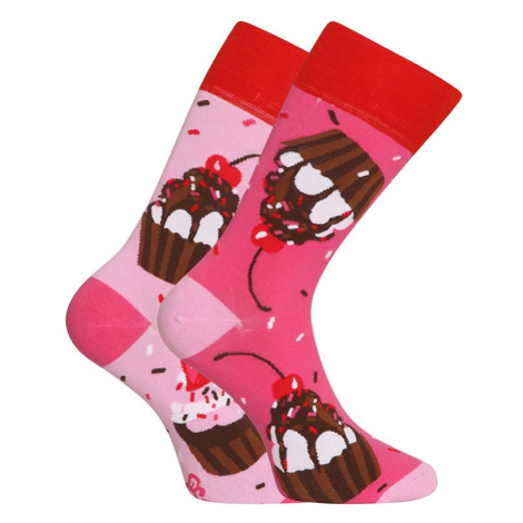 Veselé ponožky Dedoles Ružové koláčiky (GMRS250) S