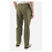 Nohavice La Martina Man Chino Pants Cotton Linen Burnt Olive