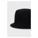 Bavlnený klobúk Quiksilver čierna farba, bavlnený
