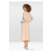 DKaren Housecoat Melissa Beige