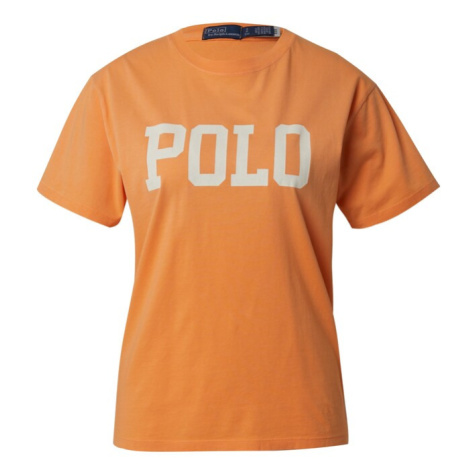 Polo Ralph Lauren Tričko  oranžová / biela