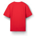 Botas Triko Oversize Red - tričko s krátkym rukávom bavlnené červené