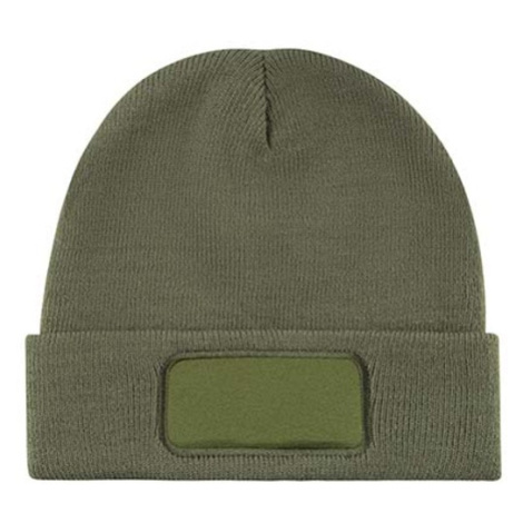 L-Merch Pletená čiapka C1451 Olive Green