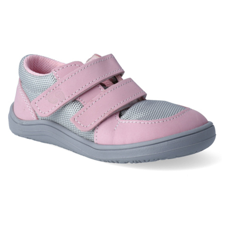 Barefoot tenisky Baby Bare - Febo Sneakers grey/white