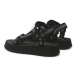 Calvin Klein Jeans Sandále Prefresato Sandal Webbing Mesh YW0YW00969 Čierna