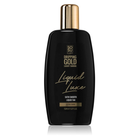 Dripping Gold Luxury Tanning Liquid Luxe samoopaľovacia voda na telo Dark