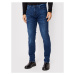 7 For All Mankind Džínsy Luxe Performance JSMXB800LI Tmavomodrá Slim Tapered Fit