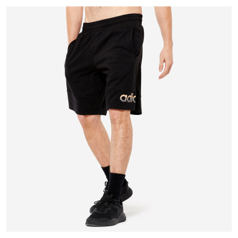 Pánske šortky na fitness čierne Adidas