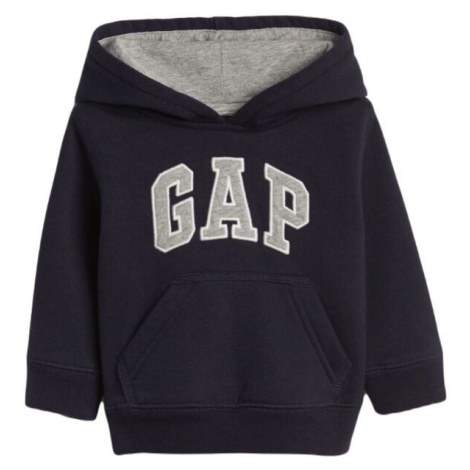 GAP PULLOVER LOGO Chlapčenská mikina, tmavo modrá, veľkosť