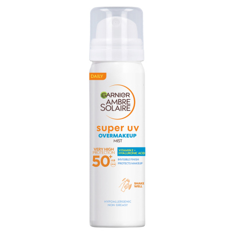 Garnier Ambre Solaire Super UV ochranná pleťová mlha proti UV žiareniu SPF 50, 75 ml