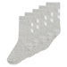 Hummel Ponožky 'MAKE MY DAY'  sivá / biela