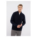 Volcano Man's Sweater S-Carlo Navy Blue