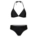 Satin Black bikiny plavky S1039 černá