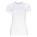 Odlo W CREW NECK S/S ACTIVESPINE Dámske bežecké tričko, biela, veľkosť