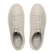 Calvin Klein Jeans Sneakersy Vulc Flatform Laceup Lth Pearl YW0YW01042 Béžová