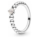 Pandora Strieborný prsteň pre ženy narodené v júni 198867C06 56 mm