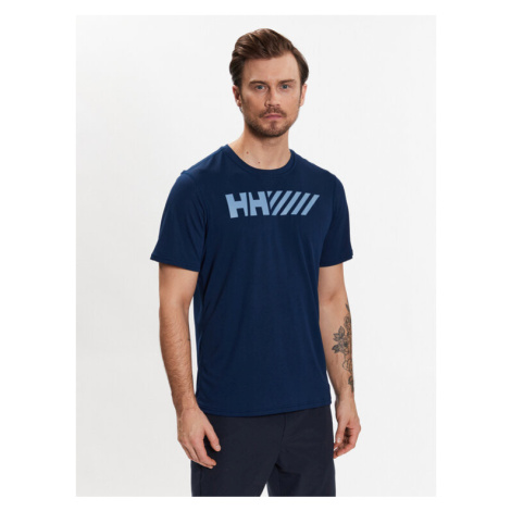 Helly Hansen Funkčné tričko Lifa 48498 Tmavomodrá Regular Fit