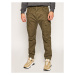 Alpha Industries Jogger nohavice Airman 188201 Zelená Tapered Fit