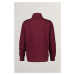 MIKINA GANT REG SHIELD HALF ZIP SWEAT WINE RED