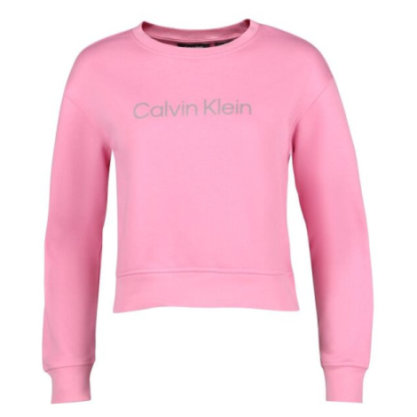 Calvin Klein PW PULLOVER Dámska mikina, ružová, veľkosť