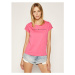 Dámske tričko UW0UW01618 TD0 ružová - Tommy Hilfiger růžova