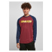 Men's long-sleeved T-shirt Starter Raglan red/blue