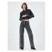 Koton Džínsy s rovnými nohavicami Bavlna so štandardným pásom s vreckom - Nora Jeans