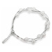 JwL Luxury Pearls Jemný náramok z pravých bielych perál JL0174