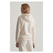 MIKINA GANT REG TONAL SHIELD ZIP HOODIE LINEN