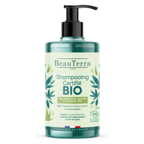 Beauterra Organic Shampoo Aloe &Hemp 750ml