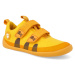 Barefoot tenisky Affenzahn - Sneaker Cotton Happy-Tiger vegan žlté