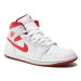 Nike Sneakersy Air Jordan 1 Mid Se FJ3458 160 Biela