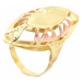 Zlatý dámsky prsteň AASE