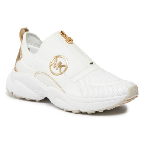 MICHAEL Michael Kors Sneakersy Sami Zip Trainer 43H3SMFSAD Biela